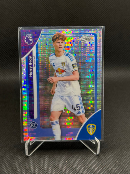 Harry Gray – Topps Chrome Refractor – RC