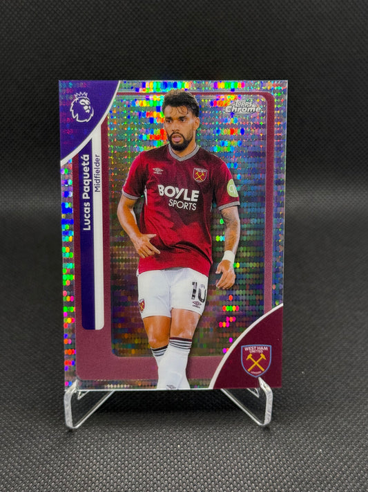 Lucas Paquetá – Topps Chrome Refractor