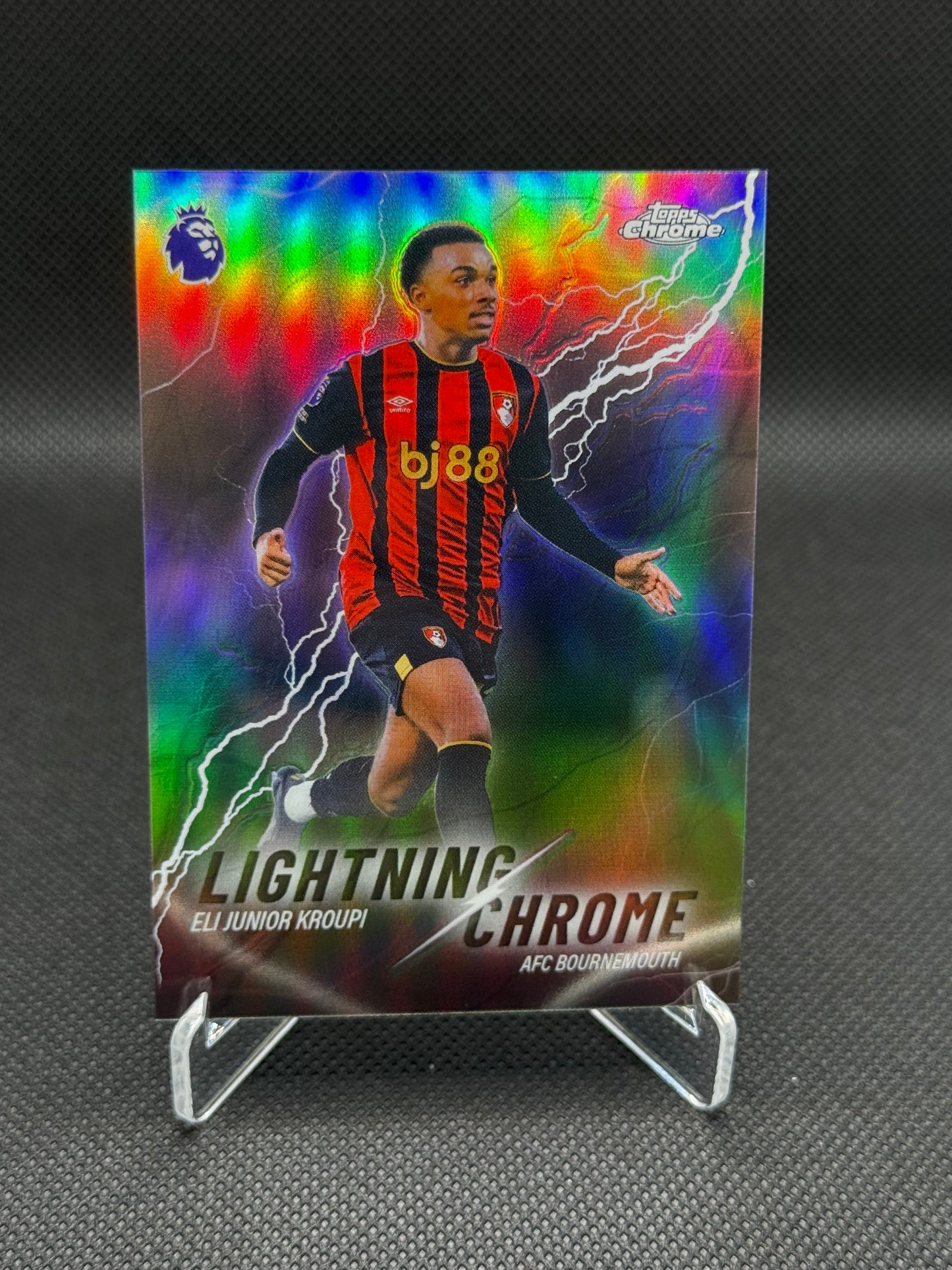Eli Junior Kroupi – Lightning Chrome Insert – Topps Chrome