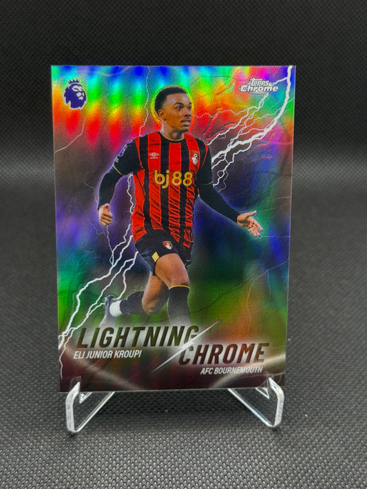 Eli Junior Kroupi – Lightning Chrome Insert – Topps Chrome