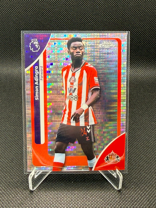Simon Adingra – Topps Chrome Refractor