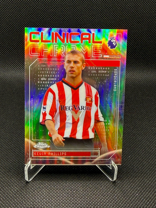 Kevin Phillips – Clinical Chrome Insert – Topps Chrome