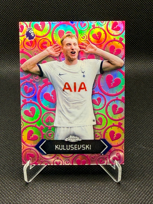 Dejan Kulusevski – Stoppage Time Heartbreaker Insert – Topps Chrome