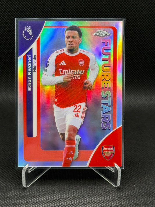 Ethan Nwaneri – Future Stars Insert – Topps Chrome