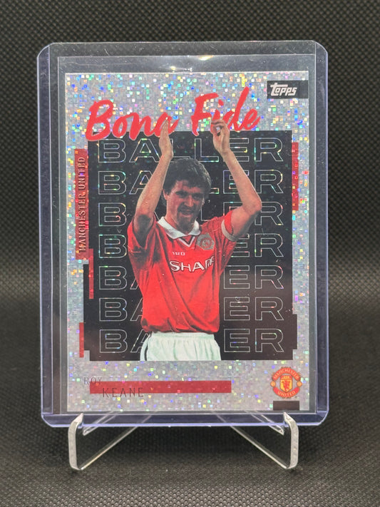 Roy Keane – Bona Fide Baller Sparkle Refractor – Topps Manchester United Team Set