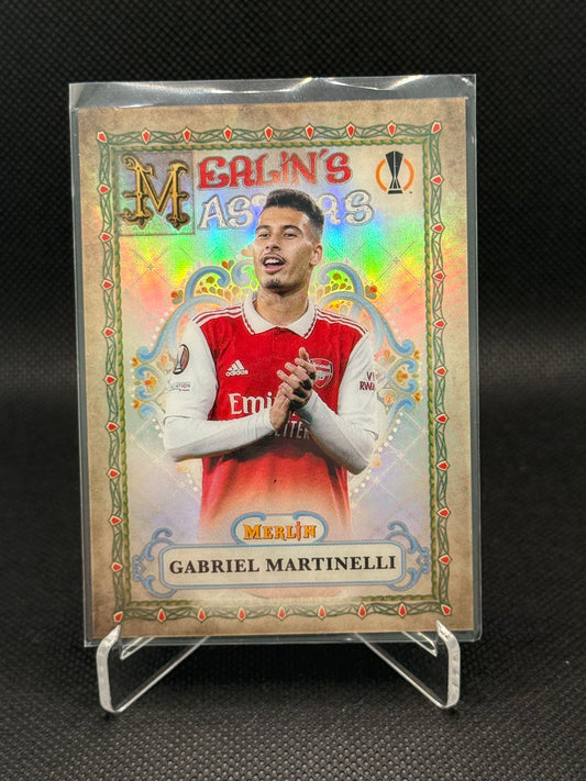 Gabriel Martinelli – Merlin’s Masters Insert – Topps Merlin UEFA