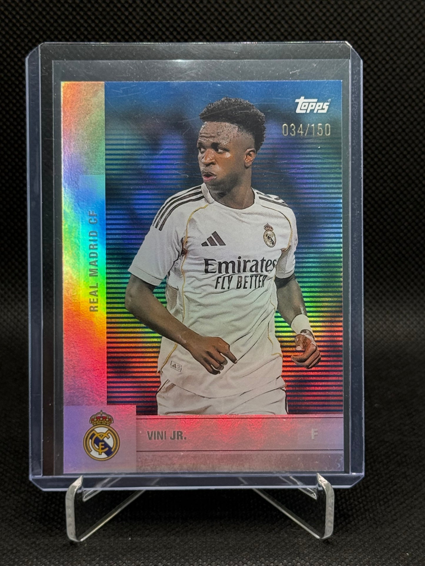 Vinícius Jr – 034/150 – Topps Real Madrid Team Set