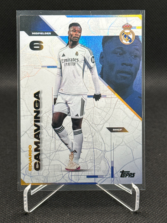 Eduardo Camavinga – Los Blancos Premium Card – Topps Real Madrid