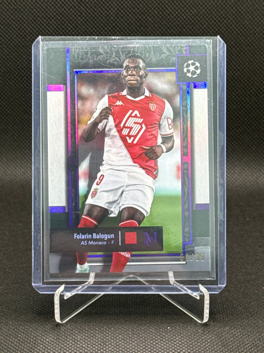 Folarin Balogun – 60/99 – Topps Museum UEFA Champions League