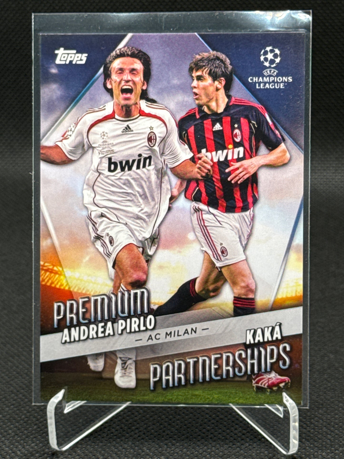Kaká & Pirlo – Premium Partnerships – Topps Flagship UCC 22/23