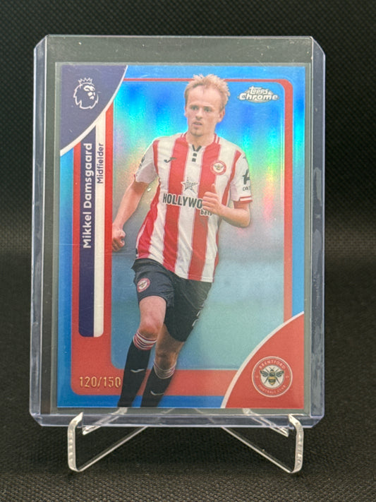 Mikkel Damsgaard – 120/150 – Topps Chrome