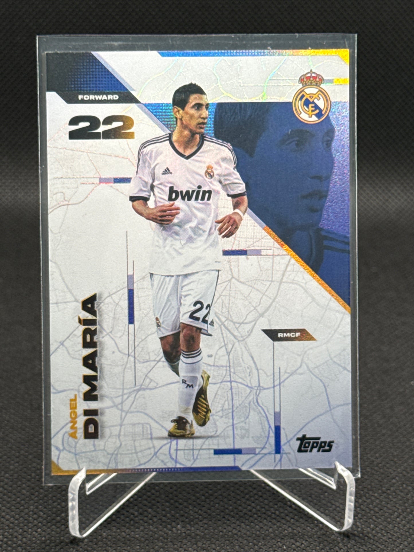 Ángel Di María – Los Blancos Premium Card – Topps Real Madrid