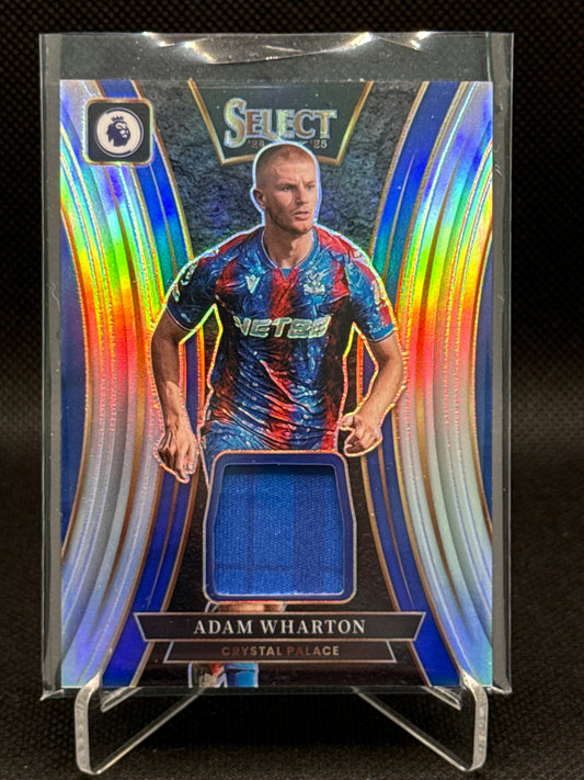 Adam Wharton – Select Swatches Patch Card – Panini Select