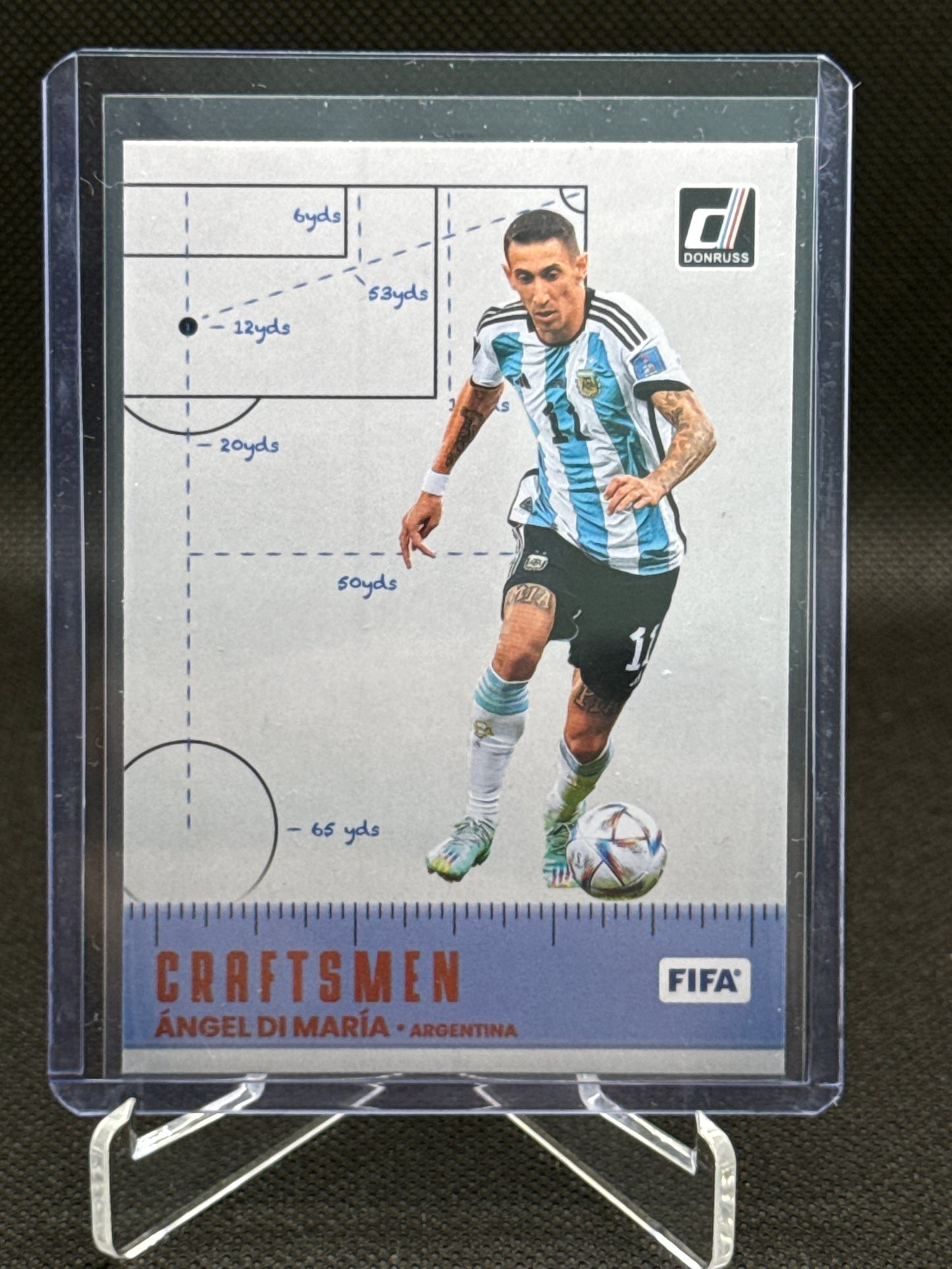 Ángel Di María – Craftsmen Insert – Panini Donruss