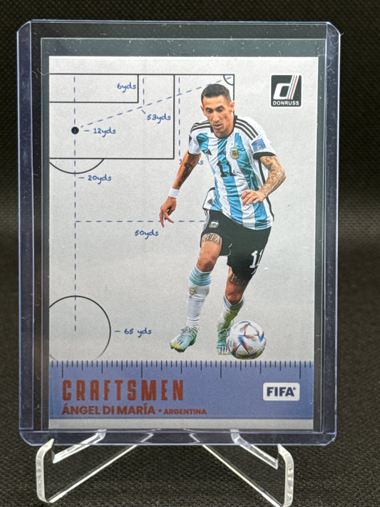Ángel Di María – Craftsmen Insert – Panini Donruss