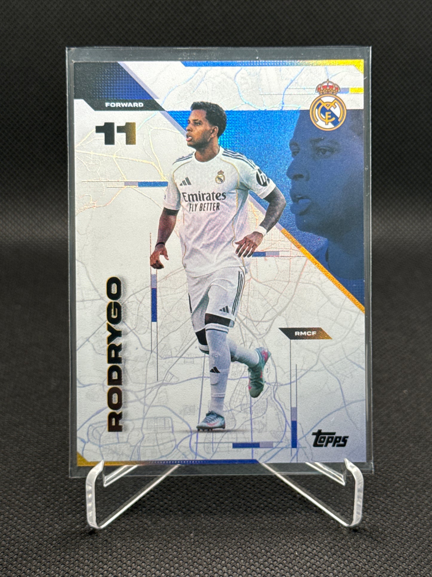 Rodrygo – Los Blancos Premium Card – Topps Real Madrid