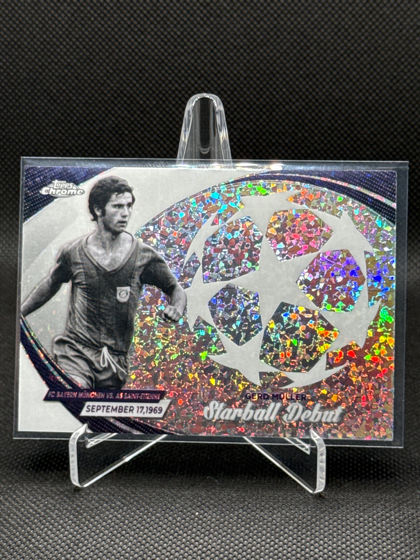 Gerd Müller – Starball Debut – Topps Chrome UEFA Champions League