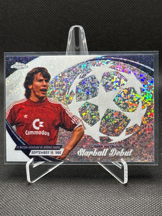Lothar Matthäus – Starball Debut – Topps Chrome UEFA Champions League